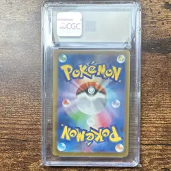 Pokemon Gastly Art Rare Holo CGC 10 Sv5k Wild Force 080/071 Japanese 2024 - Image 2