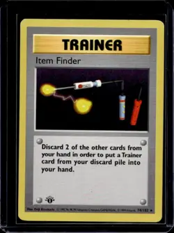 1999 Pokemon 1st Edition Item Finder #74/102 - Image 1