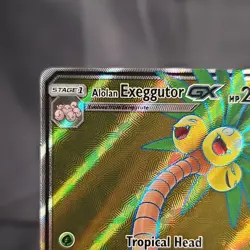 Pokemon Alolan Exeggutor GX Ultra Rare Full Art Holo 107/111 Crimson 2017 NM/M - Image 2