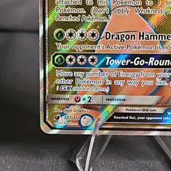 Pokemon Alolan Exeggutor GX Ultra Rare Full Art Holo 107/111 Crimson 2017 NM/M - Image 5