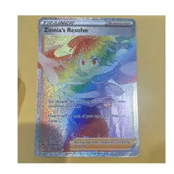 Pokemon Zinnia's Resolve Secret Rare Full Art Holo 225/203 SWSH07 Evolving Skies - Image 1