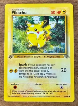 Pokemon TCG Jungle Pikachu - 1st Edition - Image 1