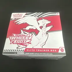 Pokemon TCG Scarlet & Violet White Flare ETB Elite Trainer Box - Sealed - Image 1