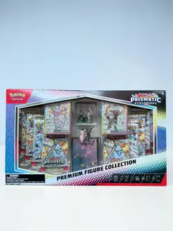 Pokemon TCG Prismatic Evolutions Premium Figure Collection Brand New and Sealed - Image 1