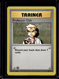 1999 Pokemon 1st Edition Professor Oak #88/102 - Image 1