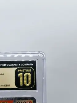 2025 Mega Charizard X ex #013 CGC 10 PRISTINE Pokemon Japanese Inferno X M2 Holo - Image 4