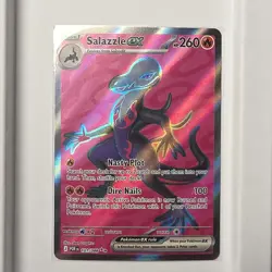 Pokemon Salazzle EX 101/088 Rare Holo 260 HP Stage 1 English 5ban Graphics - Image 1