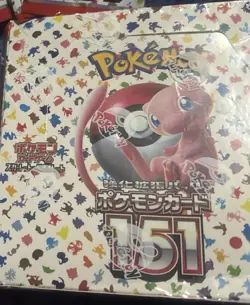 Pokemon Scarlet & Violet 151 Booster Box Japanese Mew Pokemon TCG - Image 1