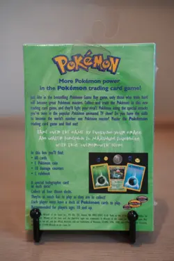 LIKELY SHADOWLESS (HEAT SEAL VARIANT) Pokemon Base Set OVERGROWTH Theme Deck - Image 2