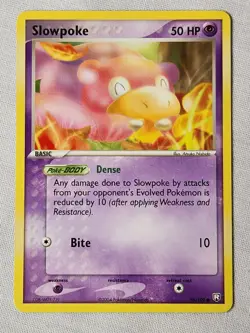 NM Slowpoke Non-Holo #76 Team Rocket Returns Pokemon TCG - Image 1