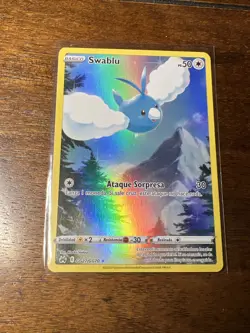 Swablu GG27/GG70 Holo Crown Zenith Galarian Gallery Pokemon NM - Image 1