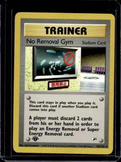 2000 Pokemon Gym Heroes 1st Edition No Removal #103/132 - Image 1