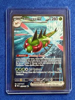 Pokemon Yanmega ex 228/182 Sv10: Destined Rivals Illustration Rare Holo EN - Image 1