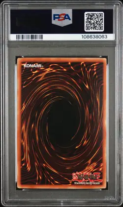 2003 YU-GI-OH! STARTER DECK: JOEY #001 RED-EYES B. DRAGON PSA 8 - Image 2