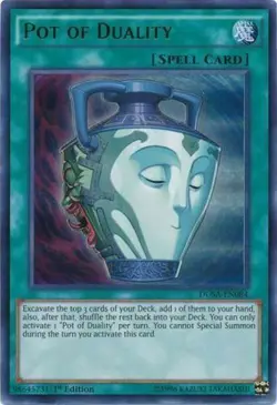 *** POT OF DUALITY *** ULTRA RARE DUSA-EN084 YUGIOH! MINT/NM - Image 1