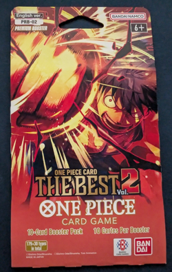 One Piece TCG PRB-02 Sleeved Booster Pack English (CASE FRESH, 100% UNOPENED) - Image 1
