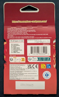 One Piece TCG PRB-02 Sleeved Booster Pack English (CASE FRESH, 100% UNOPENED) - Image 2