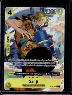 2026 One Piece Starter Deck Egghead Sanji Full Art SR #ST29-004 - Image 1