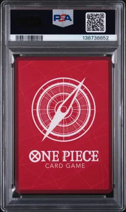 2025 One Piece Op13-001 Carrying Will Monkey Luffy #001 Alt AA Leader PSA 9 - Image 2