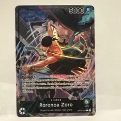 Roronoa Zoro (020) (Alternate Art) OP12-020 Legacy of the Master One Piece NM - Image 2