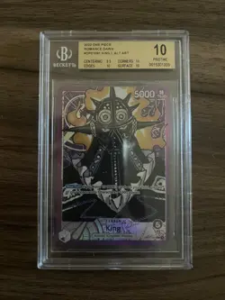 2022 One Piece Romance Dawn #OP01-091 King Leader BGS 10 PRISTINE - Image 1