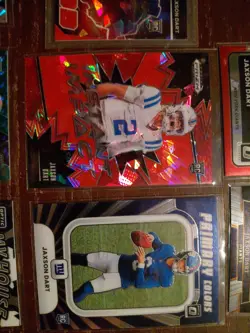 2025 Jaxson Dart 15 Card RC Lot Topps Chrome Optic Mosaic Prizm Select Giants - Image 4
