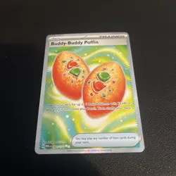 Pokemon Buddy-Buddy Poffin Mega Evolution 167/132 Ultra Rare TCG Card NM - Image 2