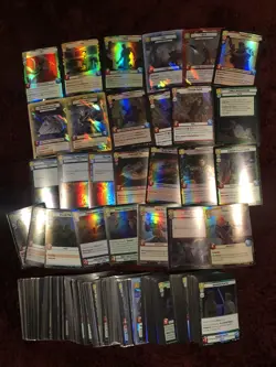 Star Wars Unlimited Tcg Shadows Of The Galaxy 210 Card Foil Lot - Image 1