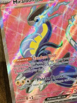 Pokemon TCG Miraidon ex 227/198 SV1en Scarlet & Violet Full Art NM Stunning Card - Image 5