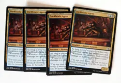 Darkblade Agent (4) Guilds of Ravnica NM MTG Magic the Gathering - Image 1