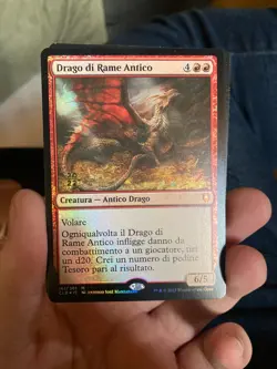 Ancient Copper Dragon Commander Legends: Battle for Baldur's Gate Promo Italian - Image 2