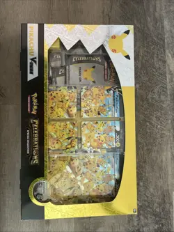 Pokemon TCG Celebrations Pikachu V-Union Special Collection Box Sealed 25th Ann 820650809156 - Image 1