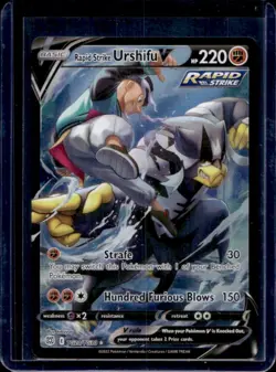 2022 Pokemon Brilliant Stars Rapid Strike Urshifu V Trainer Gallery #TG20/TG30 - Image 1