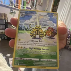 Pokemon TCG Electivire GG08 Crown Zenith Galarian Gallery Ultra Rare Holo 140 HP - Image 1
