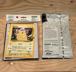 Pokemon 25th Jumbo Pikachu First Partner Collector's Binder + Partner Pack 820650809606 - Image 2