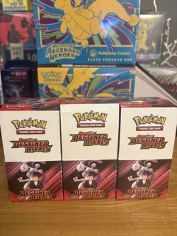 Pokemon TCG: Destined Rivals Half Booster Box 18 Packs (Unsealed ) 6 available - Image 1