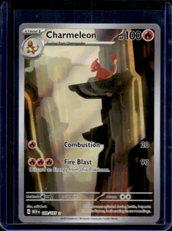 2023 Pokemon SV 151 Charmeleon Illustration Rare #169/165 - Image 1