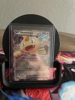 Meowth ex 062/088 Double Rare Pokemon TCG Perfect Order (POR) - Image 1