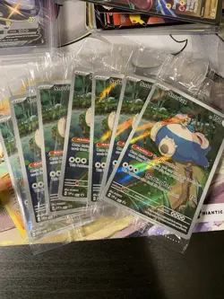 Snorlax SVP 051 Illustration Rare - Pokemon 151 ETB Black Star Promo Sealed NM - Image 1