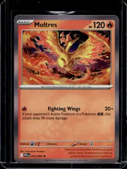 2025 Pokemon Phantasmal Flames Moltres Promos #014/094 - Image 1