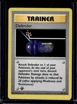 1999 Pokemon 1st Edition Defender #80/102 - Image 1