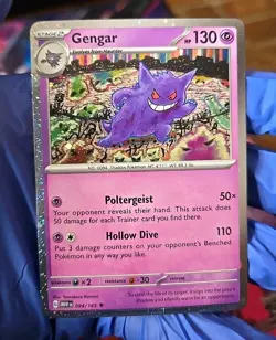 Gengar 094/165 Cosmos Holo Pokemon 151 SWSH Sam’s Club Exclusive - Image 4