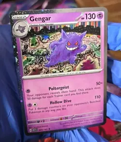 Gengar 094/165 Cosmos Holo Pokemon 151 SWSH Sam’s Club Exclusive - Image 5