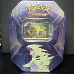 Tyranitar Triple Whammy Collectors Tin - Pokemon TCG - Factory Sealed - Image 1