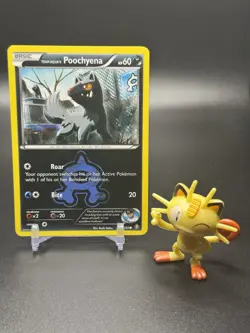Team Aqua's Poochyena 16/34 Pokemon Double Crisis Regular - LP - Image 1