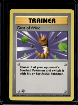 1999 Pokemon 1st Edition Gust of Wind #93/102 - Image 1