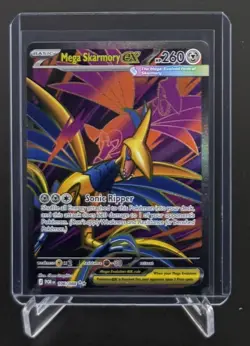Pokemon Perfect Order Mega Skarmory Ex 106/088 Full Art Holo Rare NM - Image 1