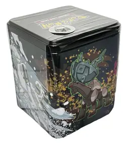 2025 Pokemon TCG Stack Em High Stacking Tin With 3 Booster Packs - Image 2