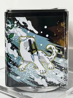 2025 Pokemon TCG Stack Em High Stacking Tin With 3 Booster Packs - Image 5