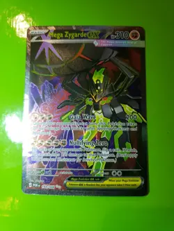 Pokemon Mega Zygarde Ex 104/88 Full Art Ultra Rare Perfect Order - Image 1
